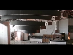 مزيج من الألومنيوم المهنية دائرة الإضاءة الكهربائية لفاف للنادي