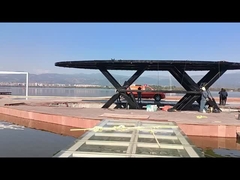 منصة الهيدروليكية الدوارة القابلة للتخصيص لتنفيذ تطبيقات صناعية مختلفة