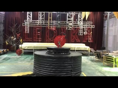 نظام الدوران والرفع الثقيل مع بناء الفولاذ الأسود