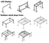 Custom Types Aluminum Alloy Truss Square Stage roof Truss System