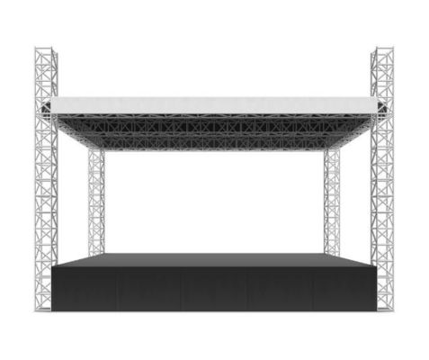 High quality Display Shelves Stage Roof Truss Design For Outdoor Events