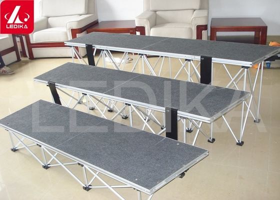 Heavy Duty Aluminum Extruded Frame Stage Platform SDK001 4x4ft