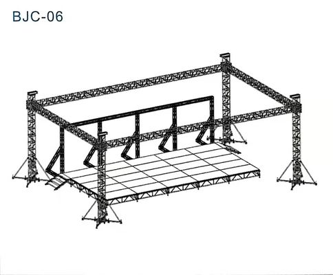 Aluminum Alloy Stage Roof Truss System Strong And Adaptable