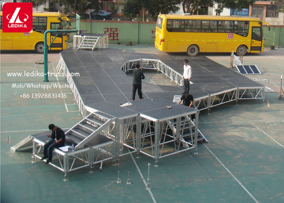 Aluminum Stage Platform Adjustable Customizable For All Activities